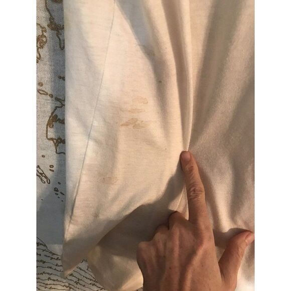 Vintage Tournament By Arrow Men L Single Stitch Short Sleeve Golf Polo Shirt. i - Picture 8 of 8